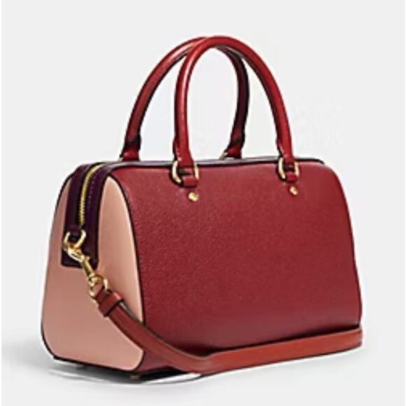 Coach Rowan Satchel Forest Multi Style CE 648. Excellent Condition - Picture 3 of 8